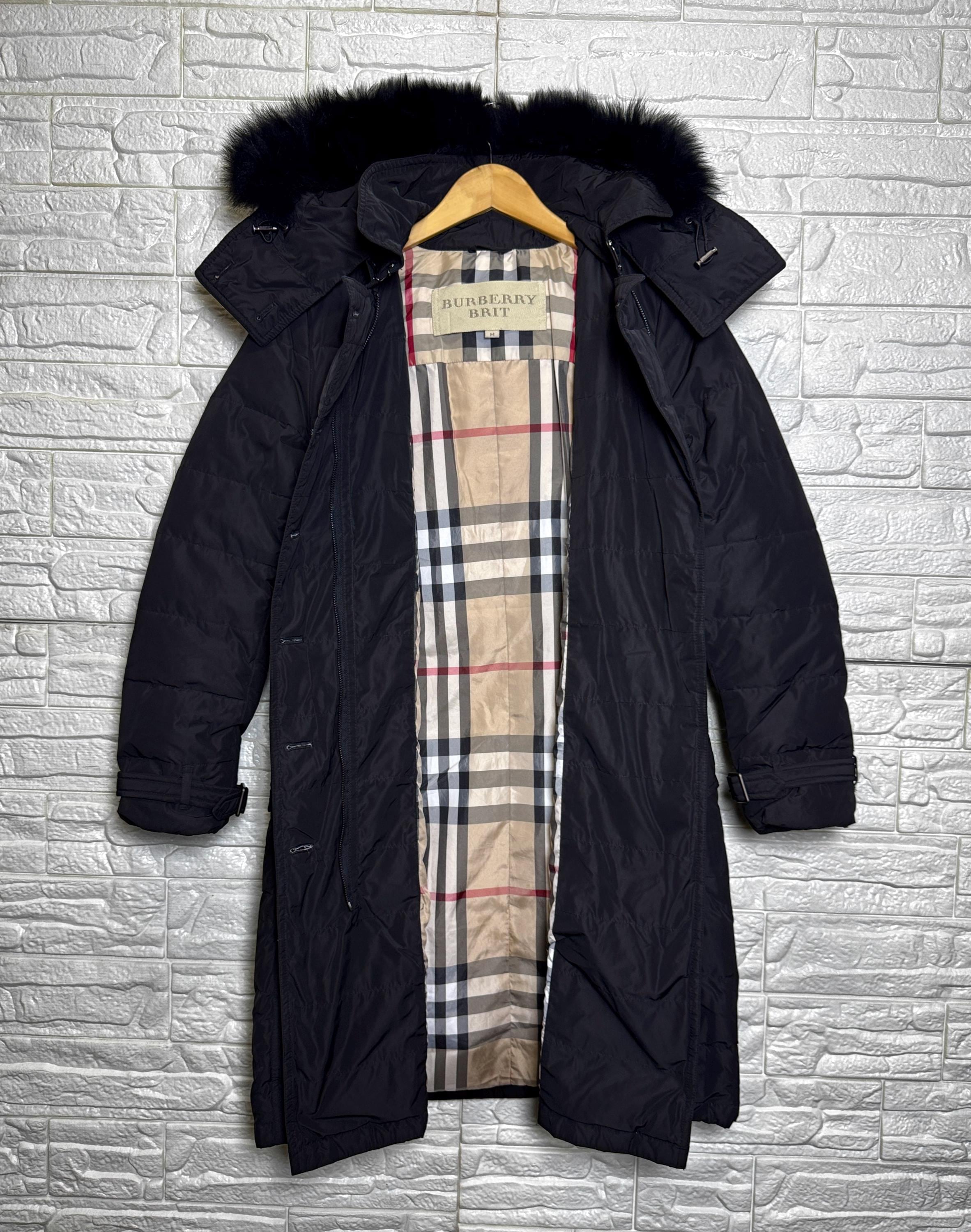 Burberry northumberland quilted hooded coat