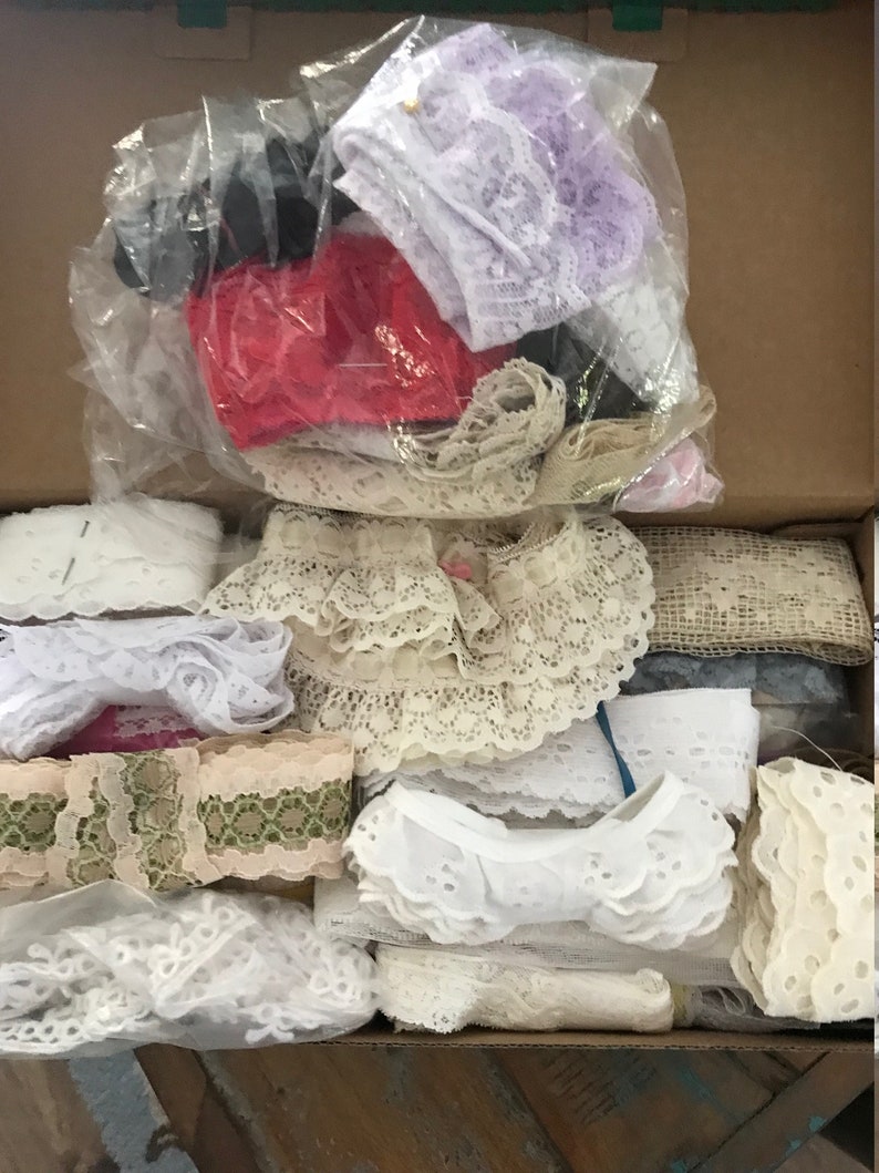 Vintage Lace Assorted Colors and Lengths Etsy