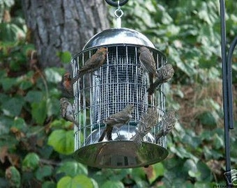 Squirrel Proof Large Bird Stopper Bird Feeder For Songbirds Etsy