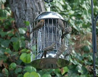 Squirrel Proof Stainless Steel Bird Feeder