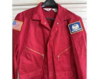 Mono de trabajo Walls Coveralls Master Made, color rojo, para hombre, talla 40 regular ***
