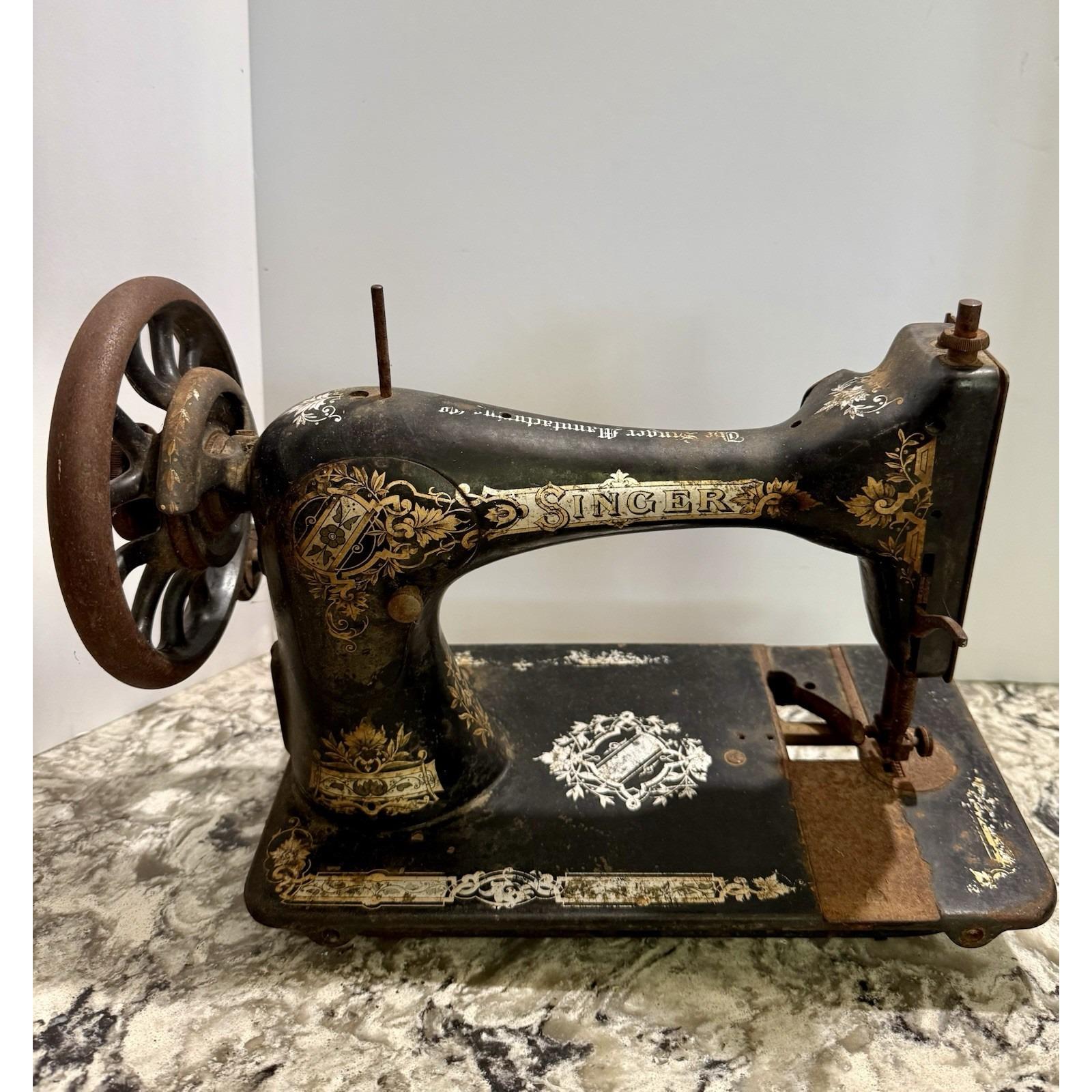 Vintage 1800s singer sewing machine - Etsy 日本