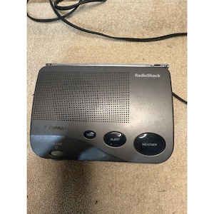 Radio Shack 12-247B Alerte radio météo, 7 canaux numériques NOAA - Testé - Fonctionne