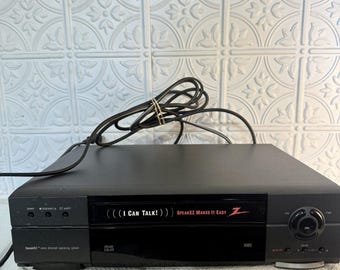 Zenith SpeakEZ VRC420 Video Cassette Recorder VCR VHS, Works No Remote