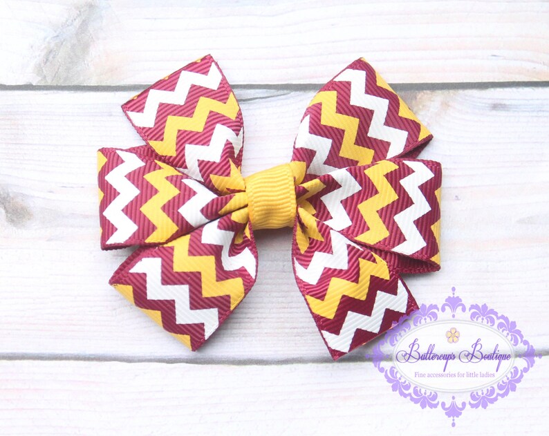 burgundy gold headband sports headband Burgundy yellow headband football baby headband burgundy headband burgundy gold headband