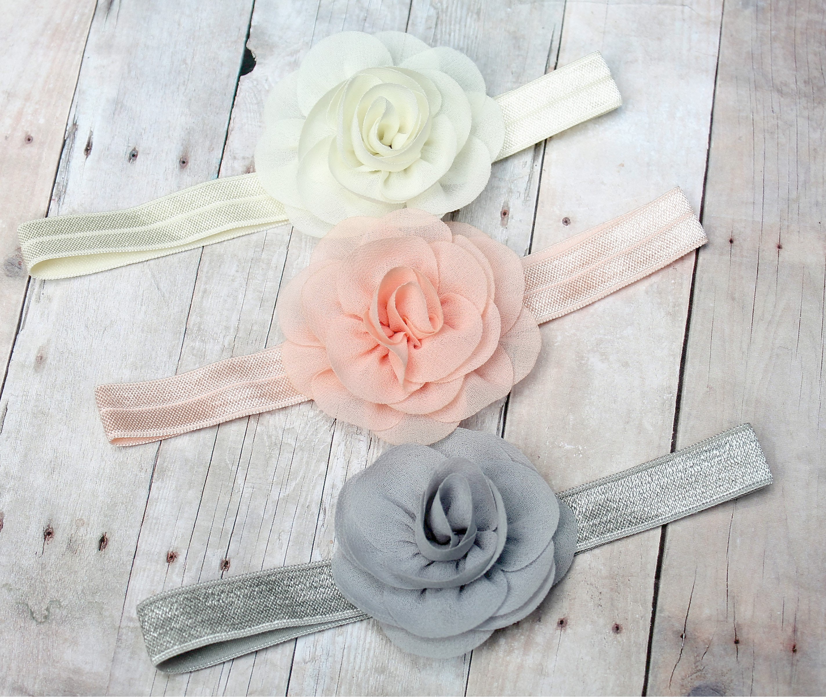 Peach Heaband Peach Baby Headband Peach Hair Bow Infant Etsy Hong Kong