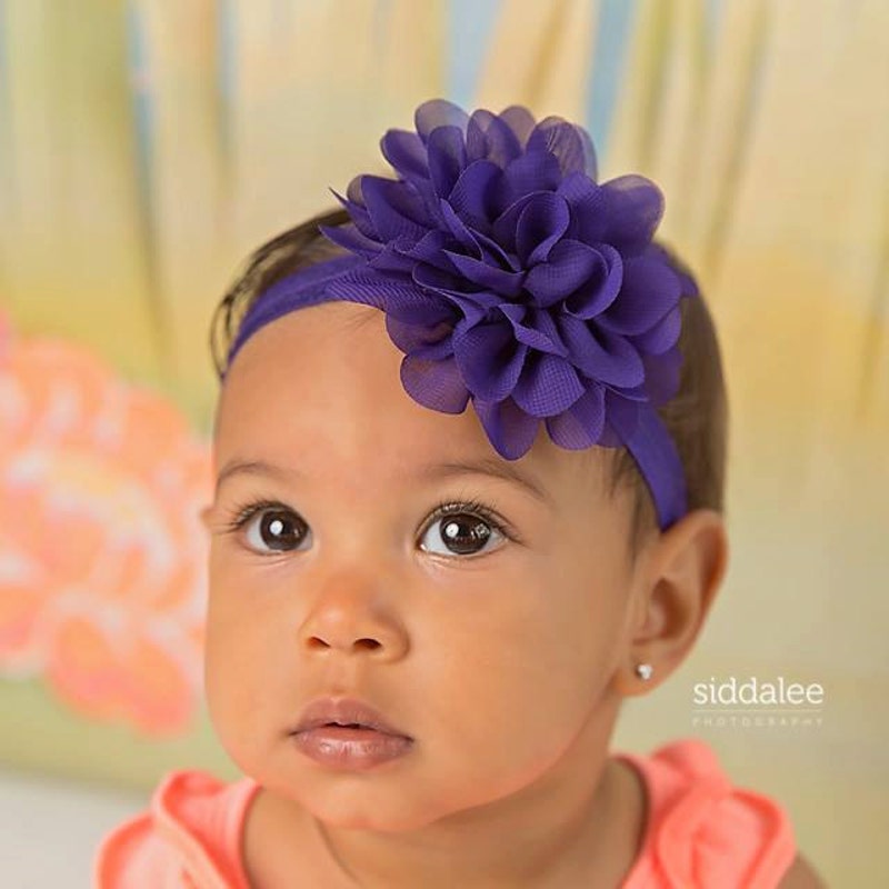 Babyhug Headband With Bow Applique  - Purple