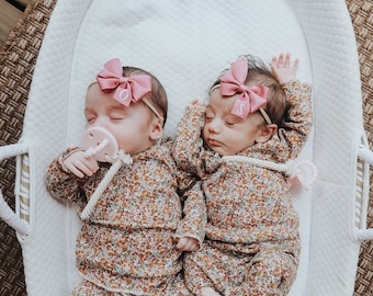 Personalized hair bow,  monogrammed hair bow, embroidered hair bow, monogrammed headband, baby headband, baby headband, newborn headband