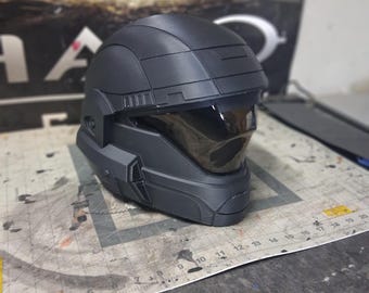 Halo reach ODST Helmet life size raw Assembled helmet