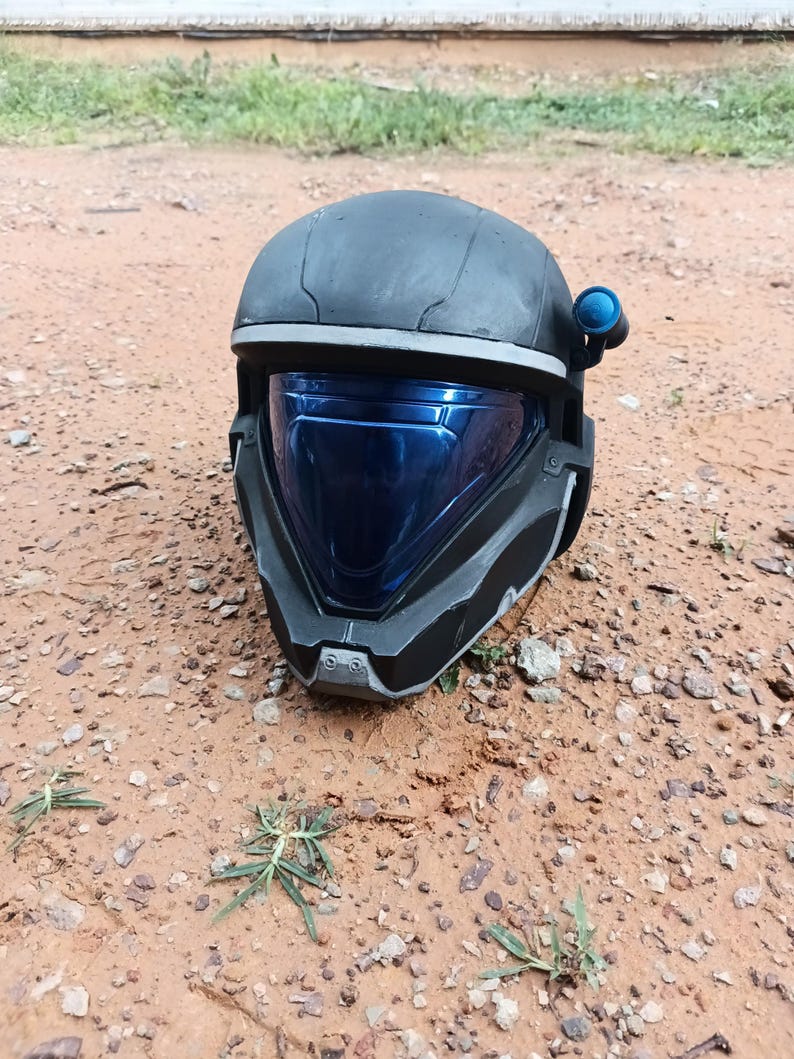 Halo 2 ODST Helmet life size Prop Delta image 7