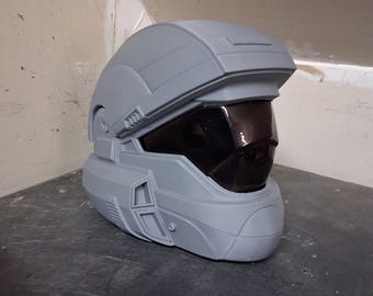 Halo 3 ODST Helmet life size printed raw Assembled helmet
