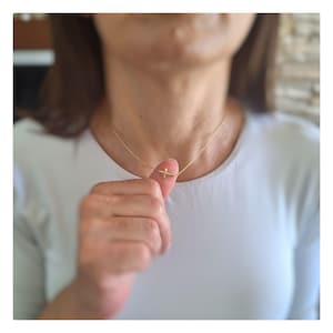 Gold Plated Cross Necklace: Elegant Minimalist Jewelry