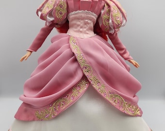 Lalka Disney z limitowanej edycji Ariel 17" różowa sukienka wykonana na zamówienie