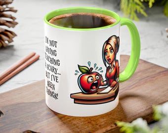 Funny Teacher Coffee Mug - Novelty Gift for Educators