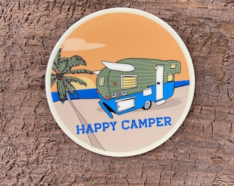 Happy Camper Beach - Greensky Bluegrass Sticker