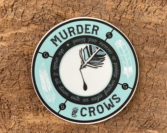 Murder of Crows - Greensky Bluegrass Fan Art Sticker