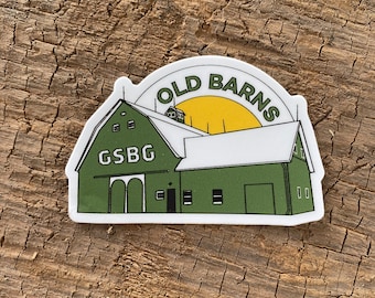 Old Barns Greensky Bluegrass Sticker