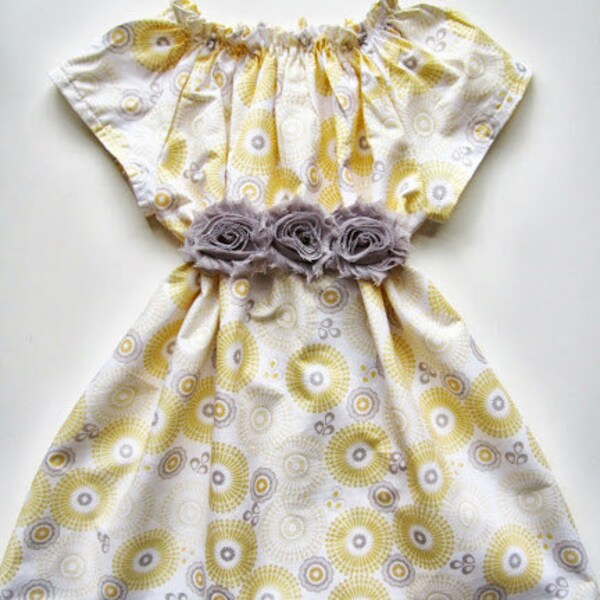 Baby Girl Rainy Days and Sunshine Rays Girls Angel Dress