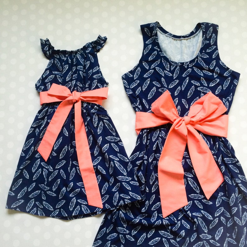 mommy and me dresses etsy