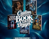 Fully Personalized Book Cover Design | Amazon KDP, IngramSpark and eBook Ready | Front, Back & Spine | Custom Style and Layout | Author Gift