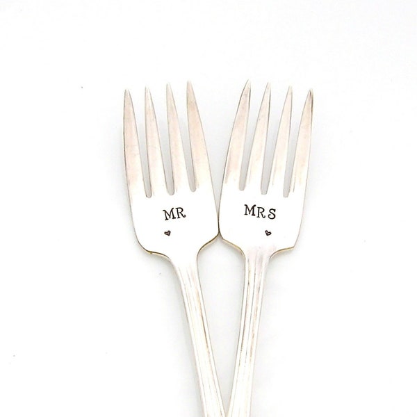 Wedding Cake Forks Etsy
