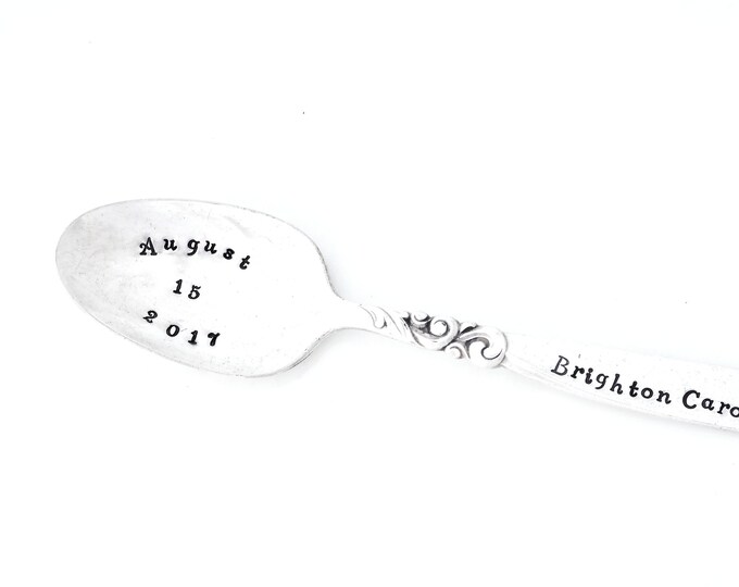 Personalized Baby Silver Spoon. Baby Girl or Boy Spoon With Etsy