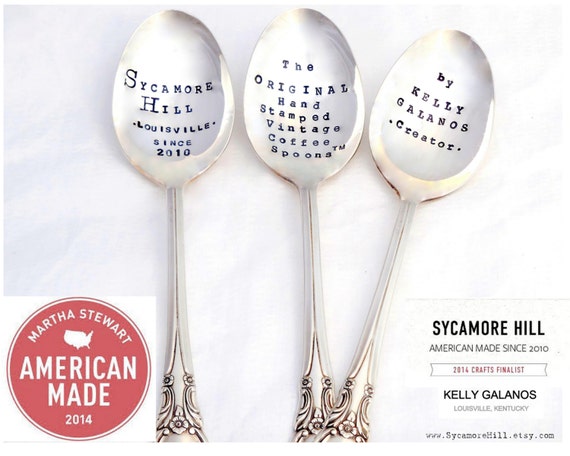 Good Morning Sexy Spoon Stamped Spoon Coffee Spoon The Etsy