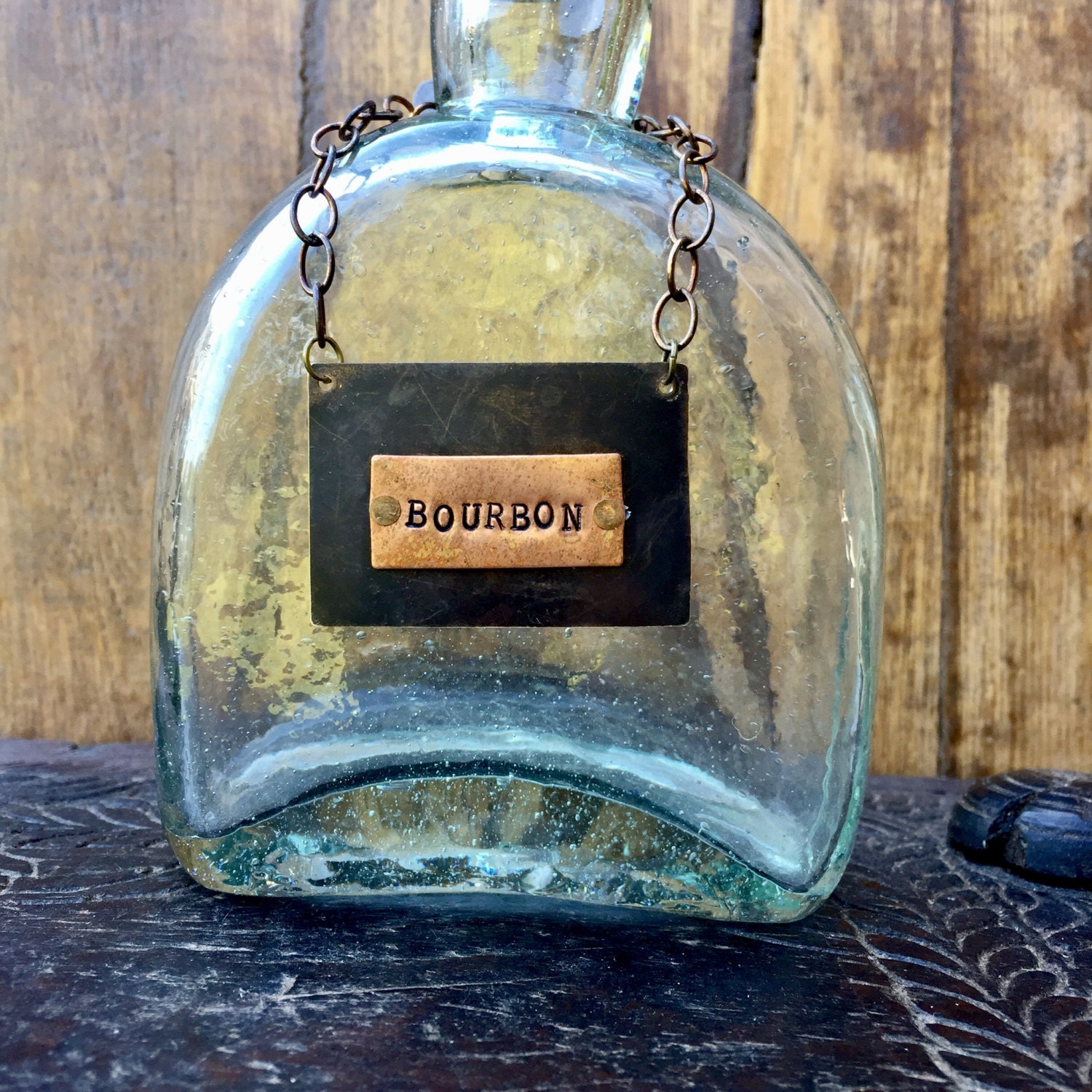 CUSTOM Liquor Bottle Tag. Custom Decanter Label. Decanter Tag. Etsy