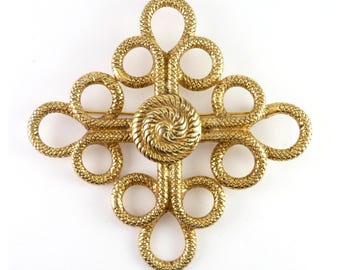 RESERVE for Keify28 Dior 1965 Germany Gold Plated Carnation