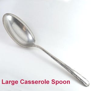 Towle Candlelight 1934 Sterling Silver  Large Casserole or Vegetable Spoon