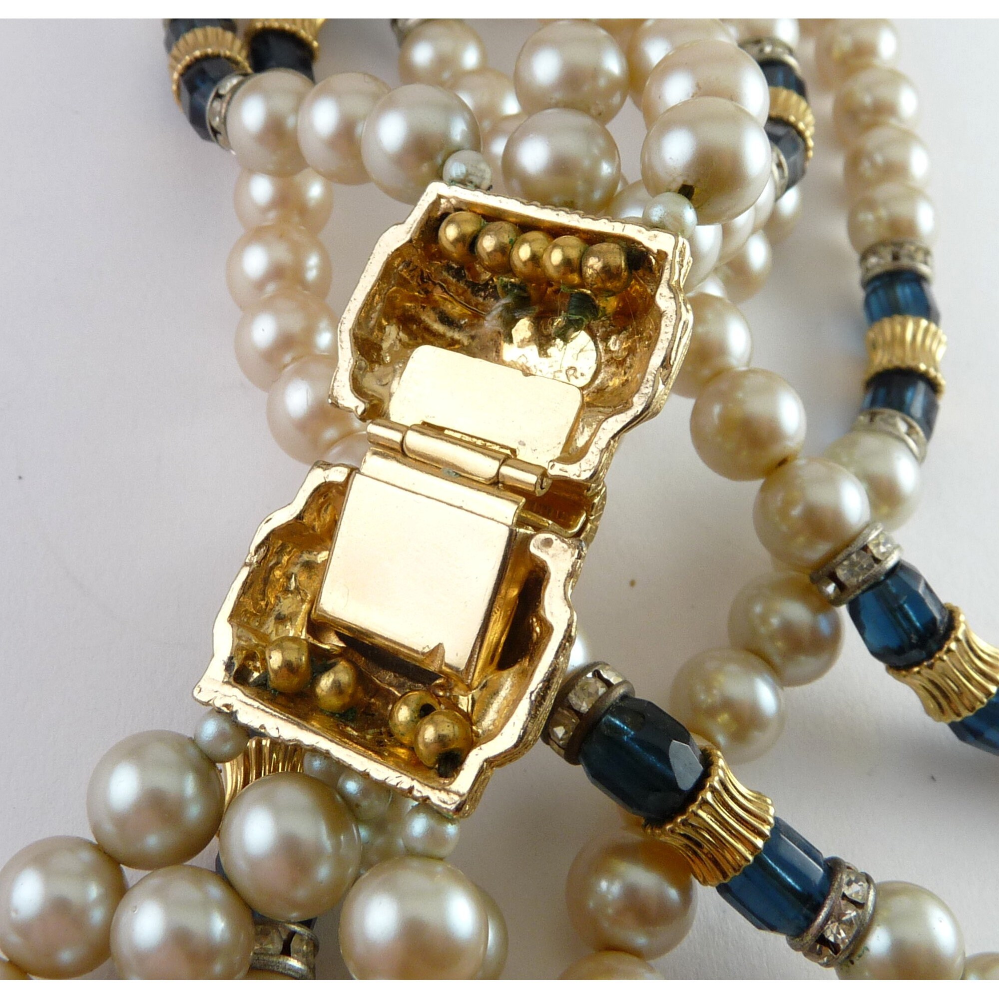 【VINTAGE HOLLYWOOD】Horizon Beads Necklace_VH2533NE074M Amazon.com: MINACHI Vintage Bohemian Hippie Blue Ceramic
