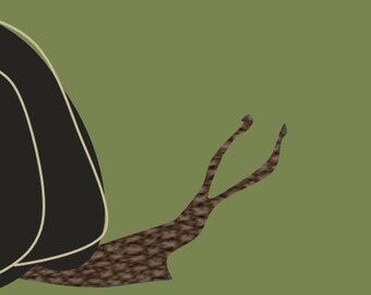 Snail  |  giclee digital print