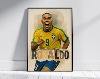 リバウド、ロナウド、ロナウジーノ、ブラジルのサッカーレジェンド、3R