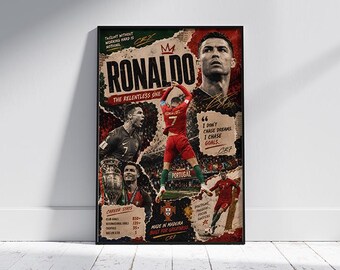 Poster collage di Cristiano Ronaldo (Download digitale)