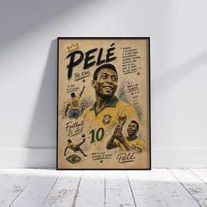 Pele soccer - Etsy 日本