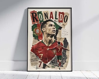 Poster di Cristiano Ronaldo / Nazionale portoghese (Download digitale)