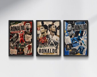 Pacchetto di poster di Cristiano Ronaldo (download digitale)