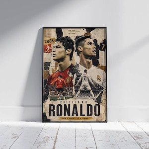 Cristiano Ronaldo Evolution Poster (Digital Download)