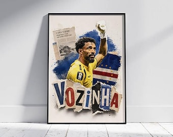 Poster vozinha / Arte da parete del portiere di Capo Verde / Arredamento Cabo Verde (download digitale)