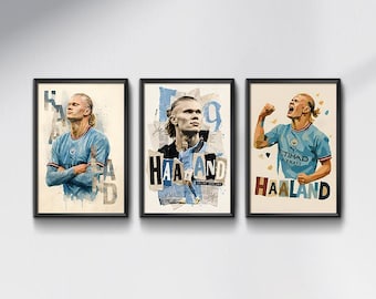Pacchetto poster Erling Haaland (download digitale)