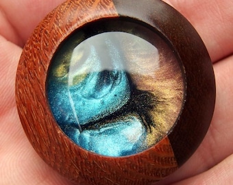 Handcrafted Designer Fridge Magnet: Original Resin Art