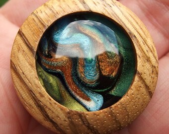 Handcrafted Designer Fridge Magnet: Original Resin Art. Favorite