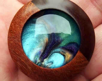 Handcrafted Designer Fridge Magnet: Original Resin Art