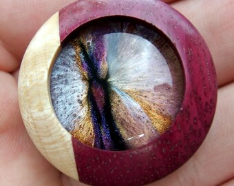 Handcrafted Designer Fridge Magnet: Original Resin Art