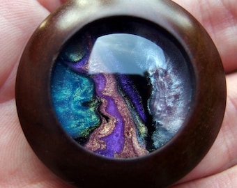 Handcrafted Artisan Fridge Magnet: Original Resin Art