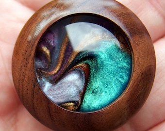 Handcrafted Designer Fridge Magnet: Original Resin Art