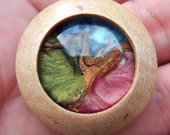 Handcrafted Designer Fridge Magnet: Original Resin Art