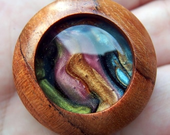 Fridge Jewelry. Luxury Handcrafted Designer Fridge Magnet: Original Resin Art. Favorite