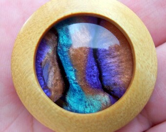 Handcrafted Designer Fridge Magnet: Original Resin Art