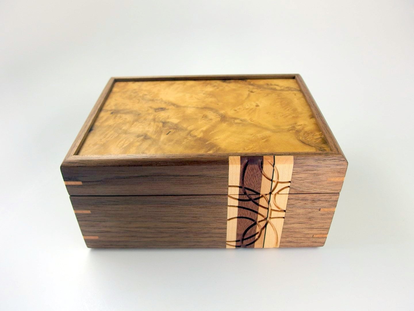 Artisan Handcrafted Box High-end Keepsake Memory Box Handmade Wooden ...